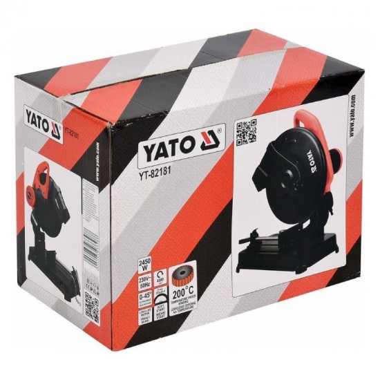 YATO YT-82181 Μεταφερόμενος σταθερός τροχός κοπής μετάλλων Φ350 , 2450 Watt