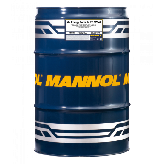 MANNOL Energy Formula PD 5W-40 7913 208L
