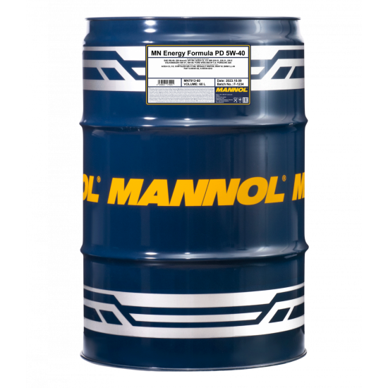 MANNOL Energy Formula PD 5W-40 7913 60L