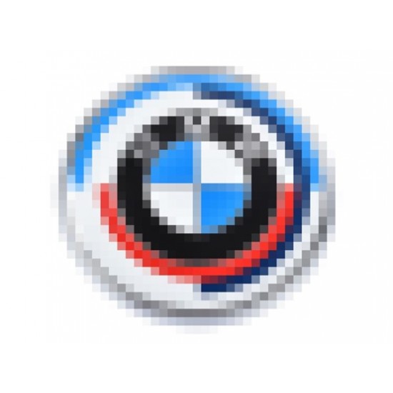 ΣΗΜΑ BMW SERIES 1/2/8/X5 F44/G14/F91/F40/F20/F21/F22 '50TH ANNIVERSARY' 82MM 3 ΤΡΥΠΕΣ ΣΗΜΑ BMW SERIES 1/2/8/X5 F44/G14/F91/F40/F20/F21/F22 '50TH ANNIVERSARY' 82MM 3 ΤΡΥΠΕΣ