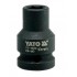 YATO YT-1000 Καρυδάκι αέρος Μήκος: 39mm, Άνοιγμα κλειδιού: 10, Διαστάσεις τετράγωνης κεφαλής: 12,5 (1/2")mm (ίντσες)