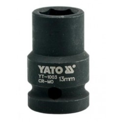 YATO YT-1003 Καρυδάκι αέρος Μήκος: 39mm, Άνοιγμα κλειδιού: 13, Διαστάσεις τετράγωνης κεφαλής: 12,5 (1/2")mm (ίντσες)