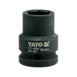YATO YT-1006 Καρυδάκι αέρος Μήκος: 39mm, Άνοιγμα κλειδιού: 16, Διαστάσεις τετράγωνης κεφαλής: 12,5 (1/2")mm (ίντσες)