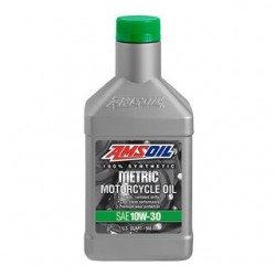 AMSOIL 10W30 SYNTHETIC METRIC MOTORCYCLE OIL 946ml