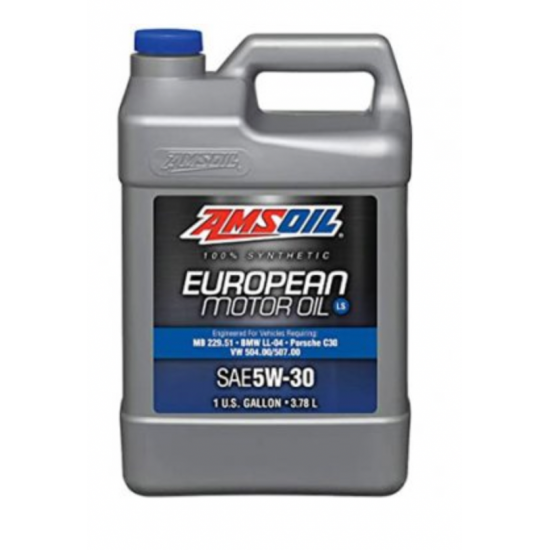 AMSOIL 5W-30 LS 100% SYNTHETIC EUROPEAN MOTOR OIL (3.78Lt)