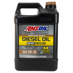 AMSOIL SIGNATURE SERIES 5W30 100% SYNTHETIC MAX-DUTY DIESEL OIL (3.78Lt)