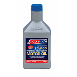 AMSOIL PREMIUM PROTECTION 20W50 100% SYNTHETIC MOTOR OIL (946ml)