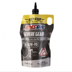 AMSOIL SEVERE GEAR 80W90 100% SYNTHETIC GEAR LUBE (946ml)