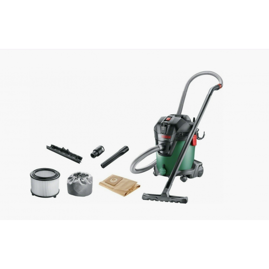 Bosch UniversalVac 15 Σκούπα Υγρών / Στερεών 1000W με Πλαστικό Κάδο 15lt