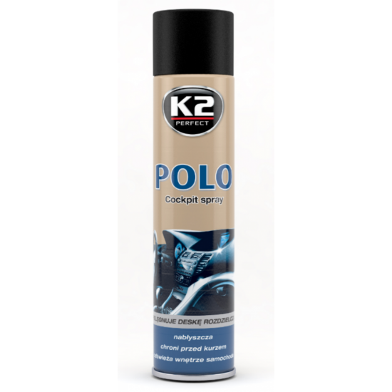 K406MX - K2 Polo Cockpit Spray MIX - Polo Σπρέι Γυαλιστικό γιά Ταμπλό MIX 600ml K406MX - K2 Polo Cockpit Spray MIX - Polo Σπρέι Γυαλιστικό γιά Ταμπλό MIX 600ml