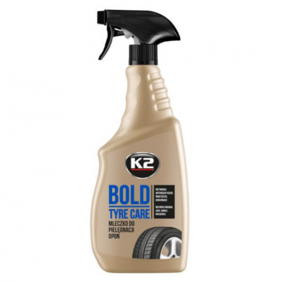 K2 Bold Σπρέι Γυαλίσματος / Προστασίας για Ελαστικά Αυτοκινήτου 700ml K2 Bold Σπρέι Γυαλίσματος / Προστασίας για Ελαστικά Αυτοκινήτου 700ml