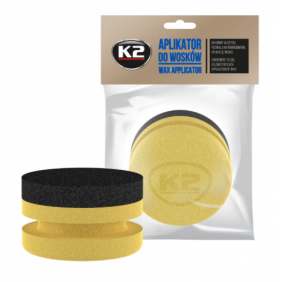 K730 - K2 Wax Applicator - Διπλής Πυκνότητας Σφουγγάρι Εφαρμογής Κεριού με Λαβή K730 - K2 Wax Applicator - Διπλής Πυκνότητας Σφουγγάρι Εφαρμογής Κεριού με Λαβή