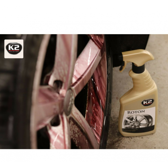 G167 – K2 ROTON 700ML – Καθαριστικό γυαλιστικό ζαντών Το ROTON είναι ειδικό για διείσδυση και καθαρισμό της πιο επίμονης βρωμιάς όπως γλίτσα στα δισκόφρενα ή βρωμιά του δρόμου. G167 – K2 ROTON 700ML – Καθαριστικό γυαλιστικό ζαντών Το ROTON είναι ειδικό για διείσδυση και καθαρισμό της πιο επίμονης βρωμιάς όπως γλίτσα στα δισκόφρενα ή βρωμιά του δρόμου.