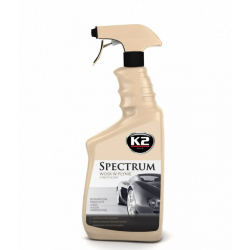 G020 – K2 SPECTRUM 700ml – Υγρό κερί γυαλίσματος Στη συσκευασία υπάρχει και ειδικό πανί (bona) για την εφαρμογή του K2 Spectrum