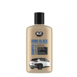 K030N – K2 BONO BLACK 250ML – Προστατευτικό γυαλιστικό μαύρων πλαστικών και καουτσούκ  Το K2 BONO BLACK είναι ένα εξαιρετικό προϊόν για την ανανέωση όλων των μαύρων πλαστικών εξαρτημάτων του αυτοκινήτου,
