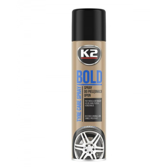 K156 – K2 BOLD 600ml – Γυαλιστικό σπρέι Ελαστικών K156 – K2 BOLD 600ml – Γυαλιστικό σπρέι Ελαστικών