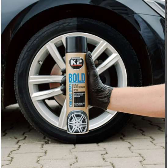 K156 – K2 BOLD 600ml – Γυαλιστικό σπρέι Ελαστικών K156 – K2 BOLD 600ml – Γυαλιστικό σπρέι Ελαστικών