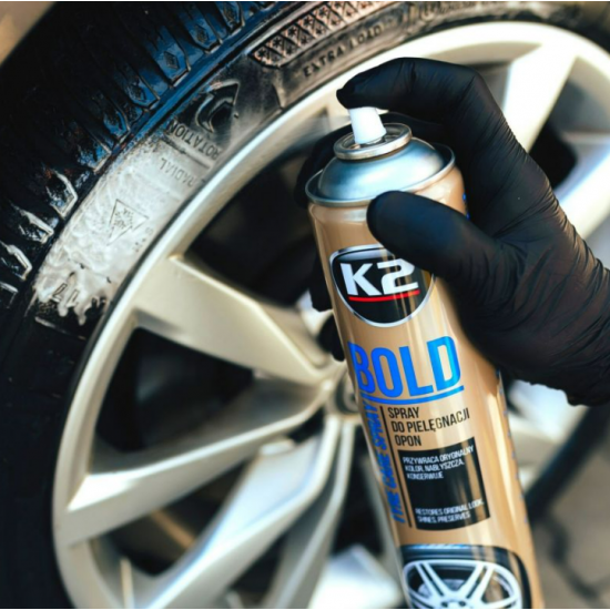 K156 – K2 BOLD 600ml – Γυαλιστικό σπρέι Ελαστικών K156 – K2 BOLD 600ml – Γυαλιστικό σπρέι Ελαστικών