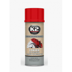 K2 Brake Caliper Paint Σπρέι Βαφής για Φρένα Αυτοκινήτου Κόκκινο 400ml