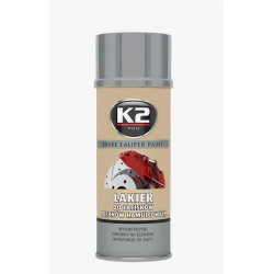 K2 Brake Caliper Paint Σπρέι Βαφής για Φρένα Αυτοκινήτου Ασημί 400m