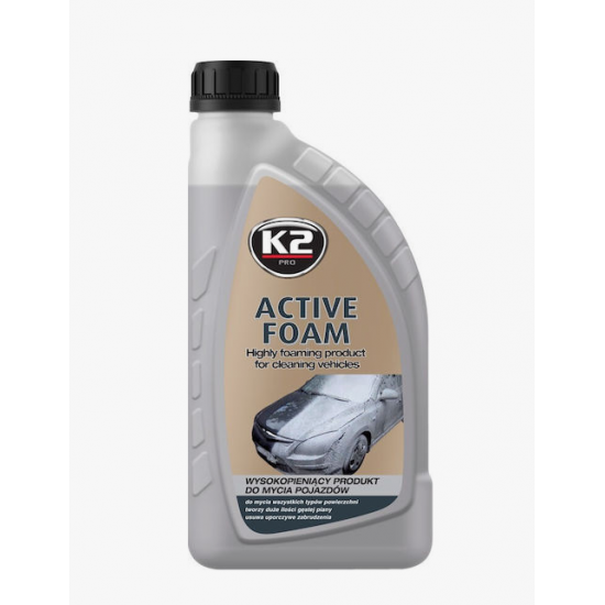 K2 Αφρός Καθαρισμού για Αμάξωμα Active Foam 1lt