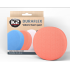 Duraflex Σφουγγάρι Γυαλίσματος Velcro Μέτριο Πορτοκαλί 150x25mm