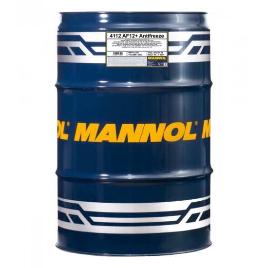 MANNOL Antifreeze AF12+ Longlife 4112 208L