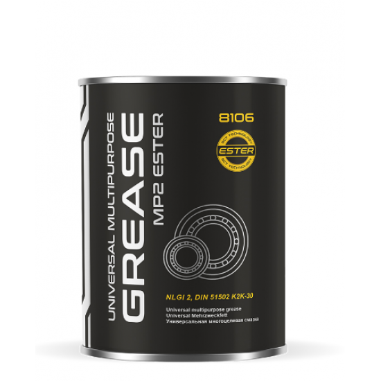 MANNOL Universal Multipurpose Grease MP2 Ester 8106 MANNOL Universal Multipurpose Grease MP2 Ester 8106