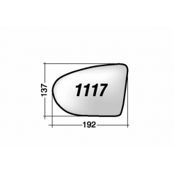 ΚΡΥΣΤΑΛΛΟ ΚΑΘΡΕΠΤΗ NISSAN QASHQAI J10 '06-'13 (ΘΕΡΜ., Β., ΧΡ.) R (ΘΕΡΜΑΙΝΟΜΕΝΟ, ΜΕ ΒΑΣΗ, ΧΡΩΜΙΟ) ΔΕΞΙ