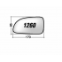 ΚΡΥΣΤΑΛΛΟ ΚΑΘΡΕΠΤΗ HYUNDAI ACCENT '01-'03 (ΧΡΩΜΙΟ) ΔΕΞΙ ΧΩΡΙΣ ΒΑΣΗ