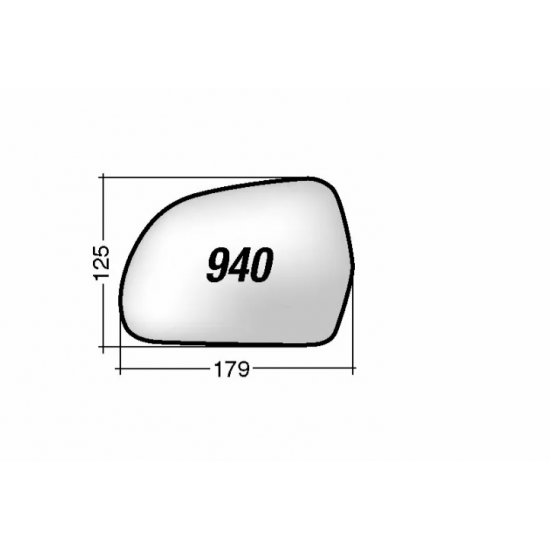 ΚΡΥΣΤΑΛΛΟ ΚΑΘΡΕΠΤΗ SKODA OCTAVIA 1Z '09-'13/ SUPERB '08-'15/ AUDI A3 '08-'10/ A4 '07-'09/ A5 '07-'11/ A6 '08-'11/ A8 '02-'09/ Q3 '11 -'18 (ΑΣΦΑΙΡΙΚΟ, ΘΕΡΜΑΙΝΟΜΕΝΟ, ΜΕ ΒΑΣΗ, ΧΡΩΜΙΟ) ΑΡΙΣΤΕΡΟ