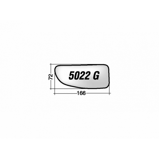 ΚΡΥΣΤΑΛΛΟ ΚΑΘΡΕΠΤΗ FIAT DUCATO '99-'06/ CITROEN JUMPER '99-'06/ PEUGEOT J5 BOXER '99- (ΜΕ ΒΑΣΗ, ΕΥΡΥΓΩΝΙΟ, ΧΡΩΜΙΟ) ΑΡΙΣΤΕΡΟ