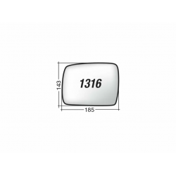 ΚΡΥΣΤΑΛΛΟ ΚΑΘΡΕΠΤΗ LAND ROVER DISCOVERY 4 '09-'14/ DISCOVERY 4 VAN '11 -'17/ FREELANDER 2 '10-'14/ RANGE ROVER '09-'12/ RANGE ROVER SPORT '09-'13 (ΘΕΡΜΑΙΝΟΜΕΝΟ, ΜΕ ΒΑΣΗ, ΧΡΩΜΙΟ) ΔΕΞΙ