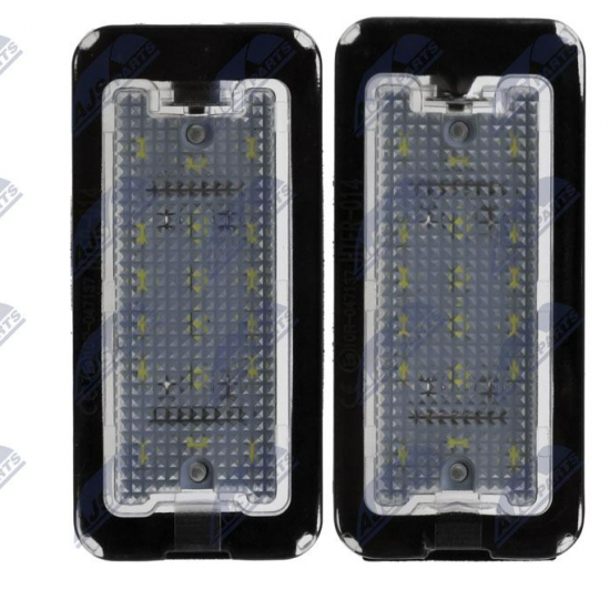 ΦΑΝΟΙ ΠΙΝΑΚΙΔΑΣ LED FIAT 500C/ABARTH/500/595/695/595C/695C 2006'-