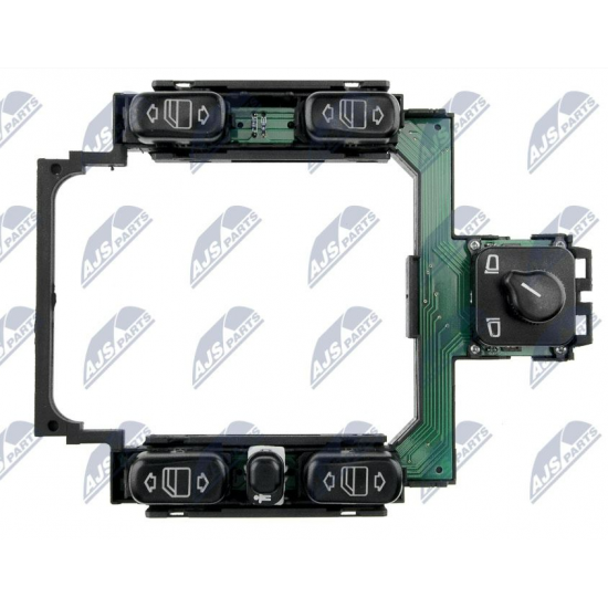 Διακόπτης Παραθύρων Αυτοκινήτου για Mercedes-Benz C Class W202 18pin Μαύρο EWS-ME-009 Διακόπτης Παραθύρων Αυτοκινήτου για Mercedes-Benz C Class W202 18pin Μαύρο EWS-ME-009