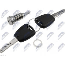 ΑΦΑΛΟΣ ΠΟΡΤΑΣ ALFA ROMEO GIULIETTA 2010-,FIAT 500L 2012-,LANCIA YPSILON 2011-/WK£ADKA STRONA:LEFT + 2 KLUCZE/