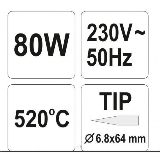 ΚΟΛΛΗΤΗΡΙ ΤΗΣ ΕΤΑΙΡΙΑΣ ΥΑΤΟ 80W 