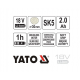 Yato Ψαλίδι Κλαδέματος Μπαταρίας Brushless 18V 1x2Ah με Μέγιστη Διάμετρο Κοπής 30mm
