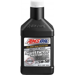 AMSOIL SIGNATURE SERIES 5W50 SYNTHETIC MOTOR OIL 946ml