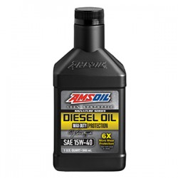 AMSOIL SIGNATURE SERIES MAX-DUTY SYNTHETIC DIESEL OIL 15W40 946ml